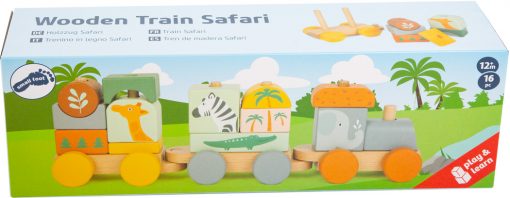 Medinis traukinukas "Safaris" - pakuotė